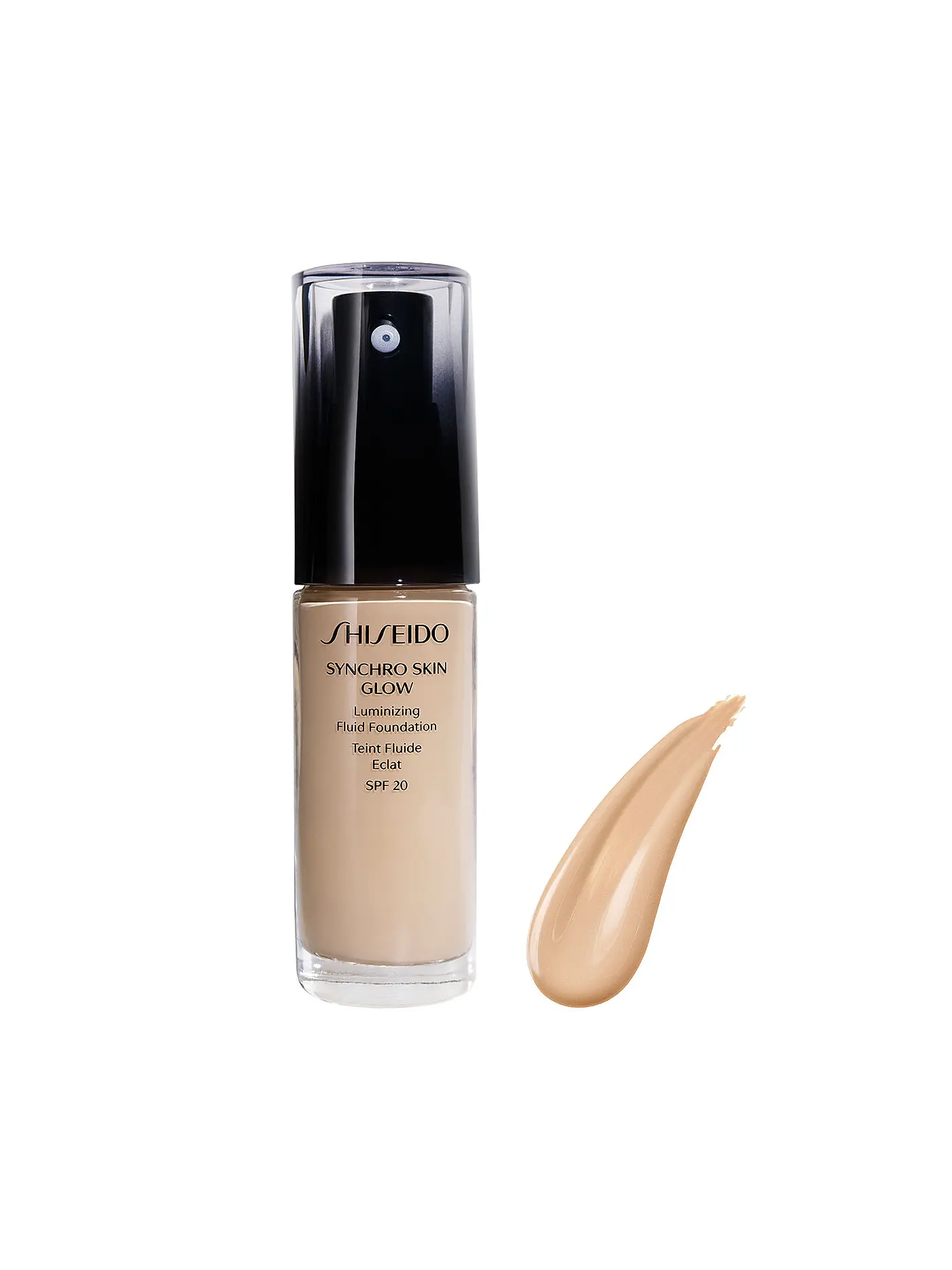 SHISEIDO | Synchro Skin Glow Luminizing Fluid Foundation SPF20 30ml (3 Goldern) | beige